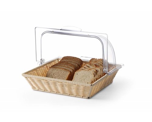 M&T Bread basket with roll top cover GN 2/3