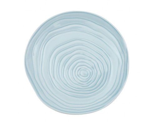 PILLIVUYT Assiette plate 28 cm TECK bleu clair