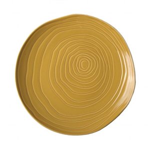 PILLIVUYT Assiette plate TECK 28 cm miel