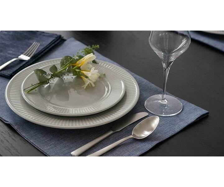 PILLIVUYT Flat plate 31.5 cm Plissé