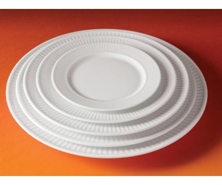 PILLIVUYT Flat plate 26 cm Plissé