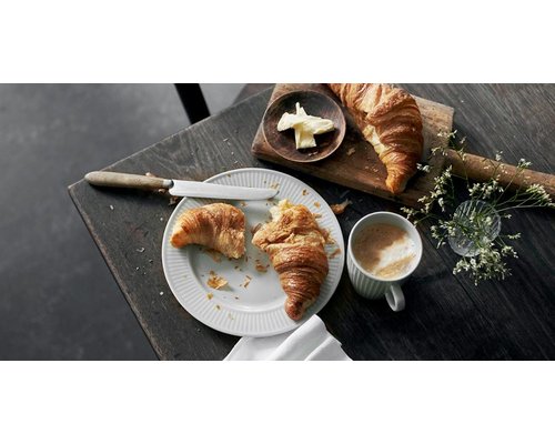 PILLIVUYT Assiette plate 22cm Plissé