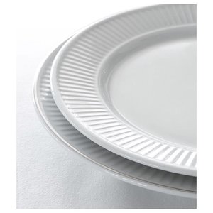 PILLIVUYT Assiette plate 22cm Plissé