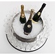 ZEPé Champagne trolley round shape