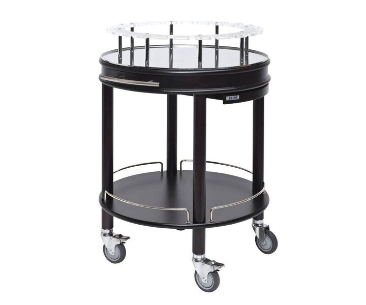 ZEPé Champagne trolley round shape