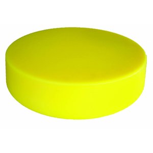 M&T Billot à découper jaune rond 45 cm