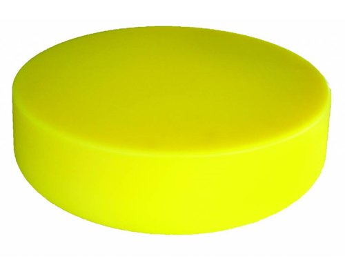 M&T Cutting board round yellow 45 cm