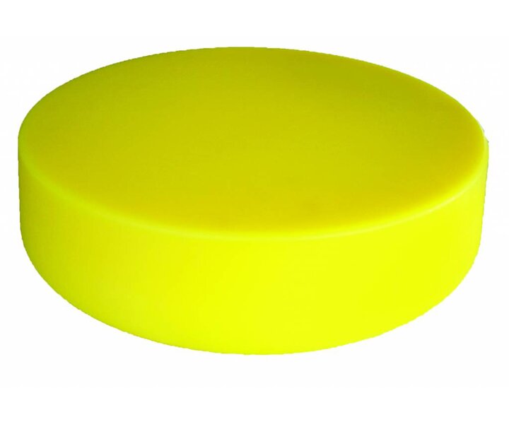 M&T Billot à découper jaune rond 45 cm