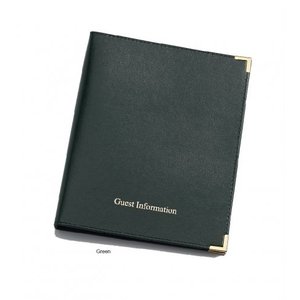 M&T Hotel room folder green PU