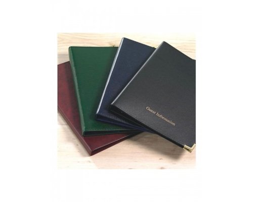 M&T Hotel room folder green PU