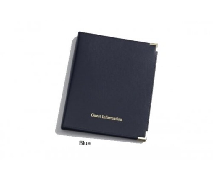 M&T Hotel room folder blue PU
