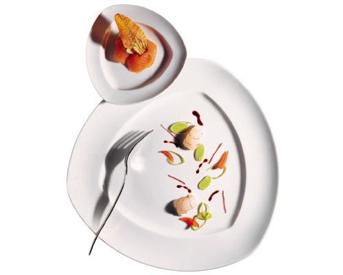 ROSENTHAL  Triangular plate 32 cm Epoque