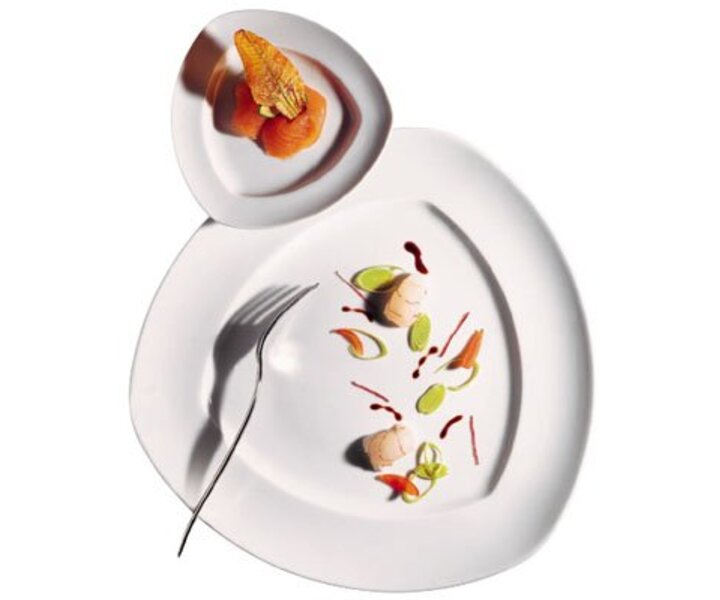 ROSENTHAL  Bord driehoekig 23 cm Epoque