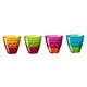 BORMIOLI ROCCO  Set of 4 funny water glasses 25 cl