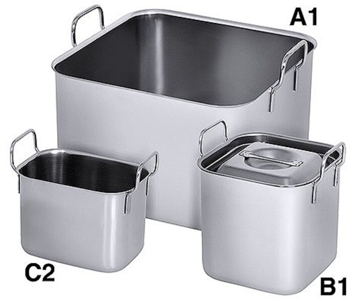 M&T Bain marie square Type B1 1.50 liter