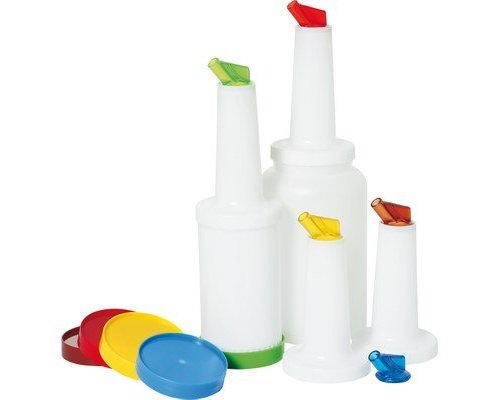 M&T Set of 5 bar storage bottles 0.8 liter Store & Pour