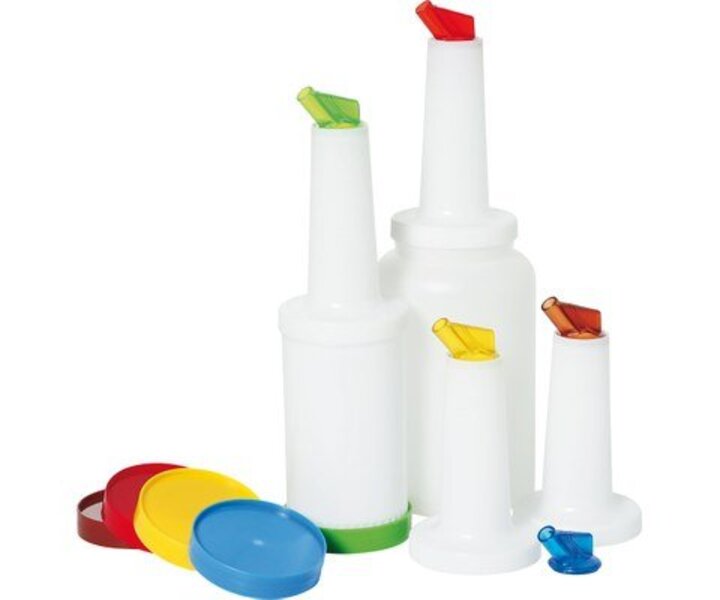 M&T Ensemble de 5 bouteilles de stockage de bar 0,8 litres Store & Pour