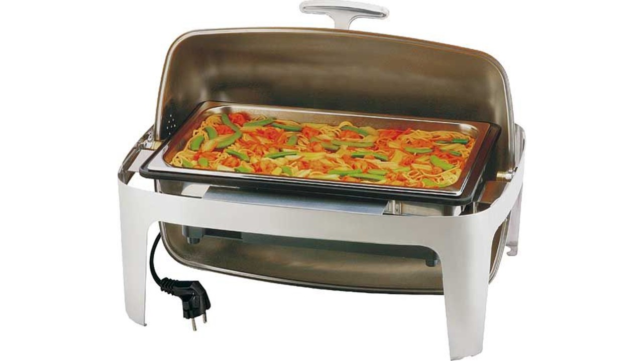 Chafing dish elektrisch met rolltop M&T International Hotel
