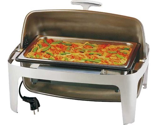 M&T Electric chafing dish GN 1/1 with rolltop