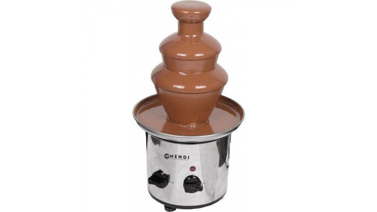 Chocolade-fontein met 3 niveaus | Horeca Shack