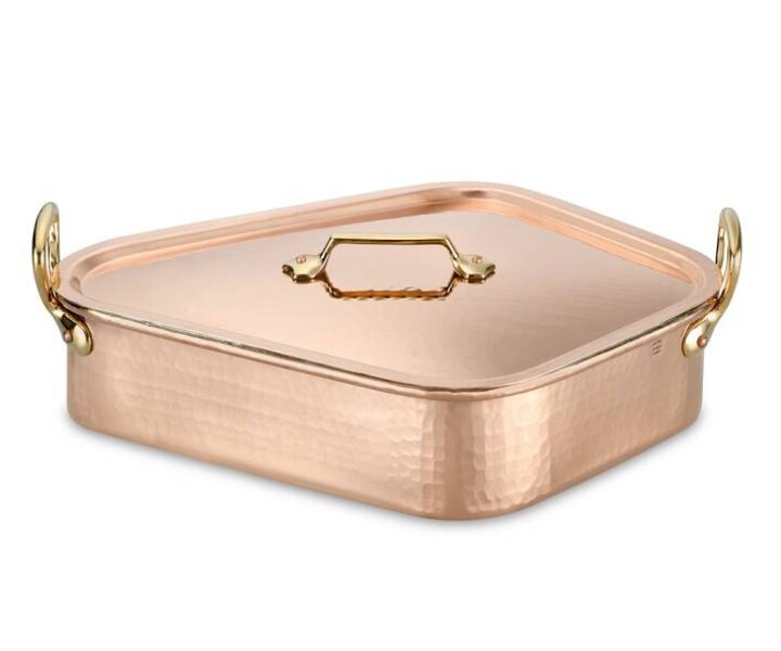 MAUVIEL  Turbotière - Platvispan koper 50 cm