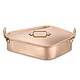 MAUVIEL  Turbotière - Flatfish pan copper 50 cm