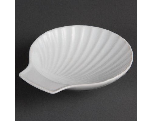 Coquille porcelaine 13 cm