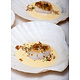 Scallop porcelain 13 cm