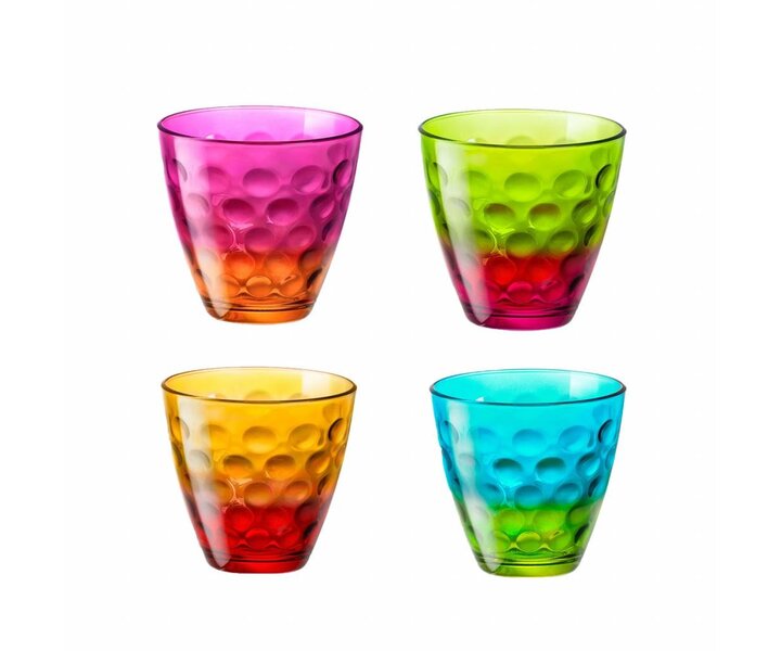 BORMIOLI ROCCO  Set de 4 pièces verre à 'eau 25 cl