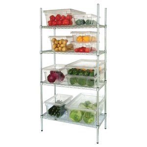 M & T  Etagère modulaire 4 niveaux 183 h x 915 x 460 mm