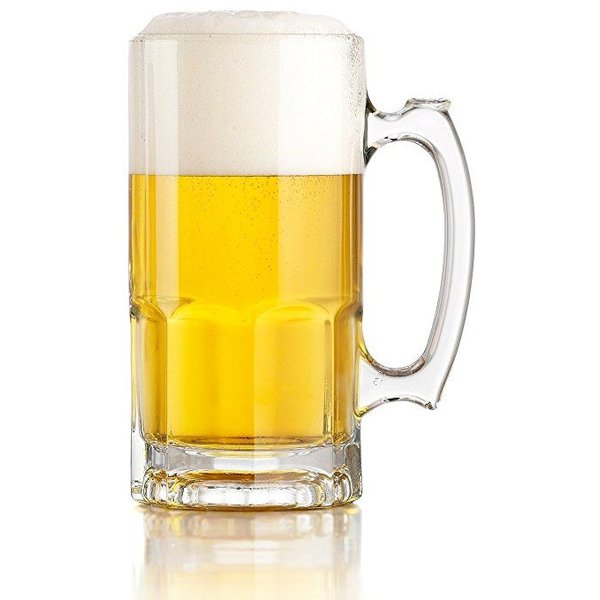 Verre à bière XL 1 litre - M&T International Hotel & Restaurant Supplies NV