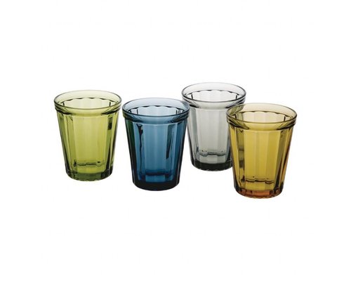 M & T  Ensemble de 24 verres à eau 26 cl Retro