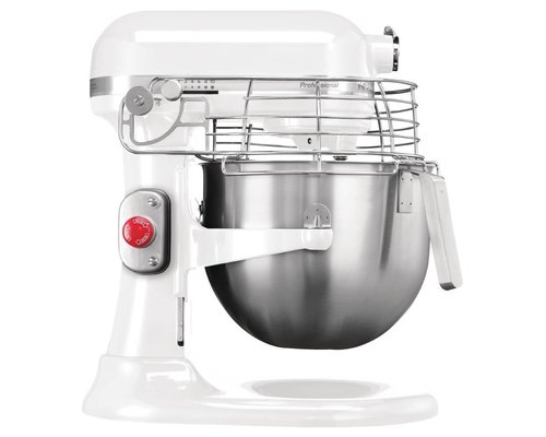 KITCHENAID  Mixer Professional 6,90 litres de couleur blanche