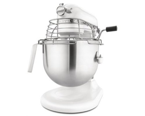 KITCHENAID  Mixer Professional 6,90 litres de couleur blanche