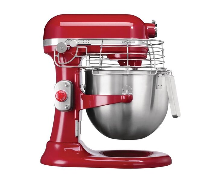 KITCHENAID  Mixer Professional 6,90 litres de couleur rouge
