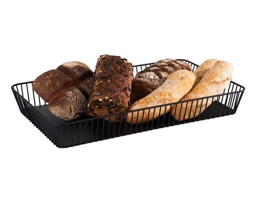 M&T Basket GN 1/1 black metal "Urban "