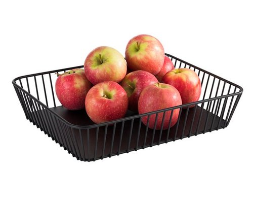 M&T Basket GN 1/2 black metal "Urban "