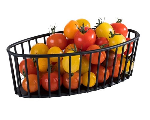 M&T Mand ovaal zwart metaal " Urban "