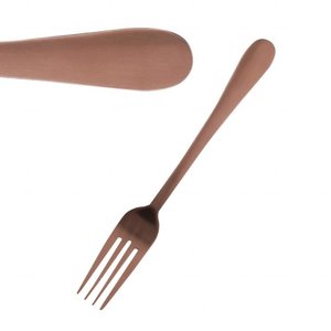 OLYMPIA Bestek  Dessert fork Cyprium copper