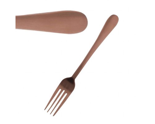 OLYMPIA Bestek  Table fork Cyprium copper