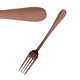 OLYMPIA Bestek  Table fork Cyprium copper