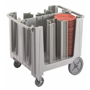 CAMBRO  Chariot à assiettes gris