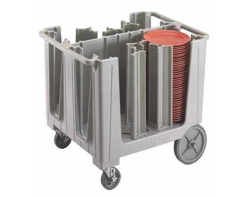 CAMBRO  Chariot à assiettes gris