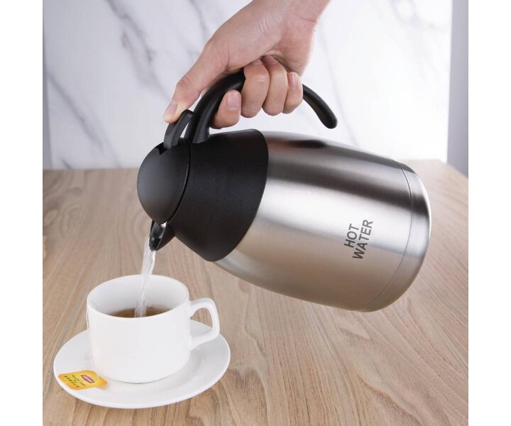 M&T Isoleerkan met gravure " Hot water "