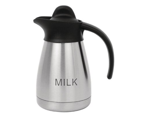M & T  Insulated jug 1,00 lit with engraving " Milk "