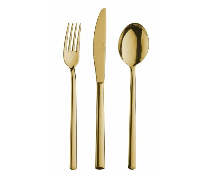 PINTINOX  Dessertvork  Synthesis Treasure Goud