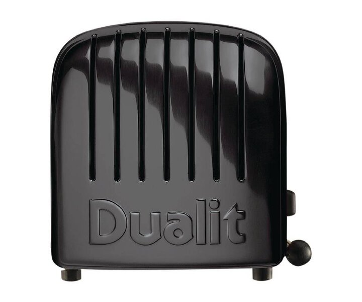DUALIT  Broodrooster 4 sleuven zwarte uitvoering