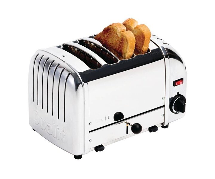 DUALIT  Toaster 4 slices color : stainless steel