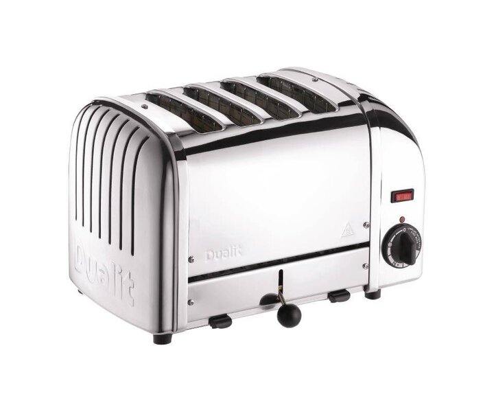DUALIT  Grille-pain 4 tranches couleur : inoxydable