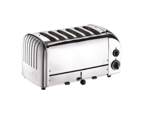 DUALIT  Toaster 6 slices color : stainless steel